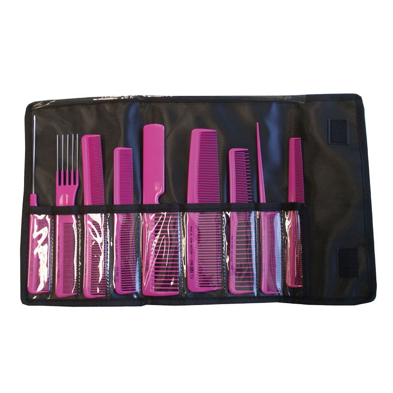 Euro trousse 9 peignes coiffure